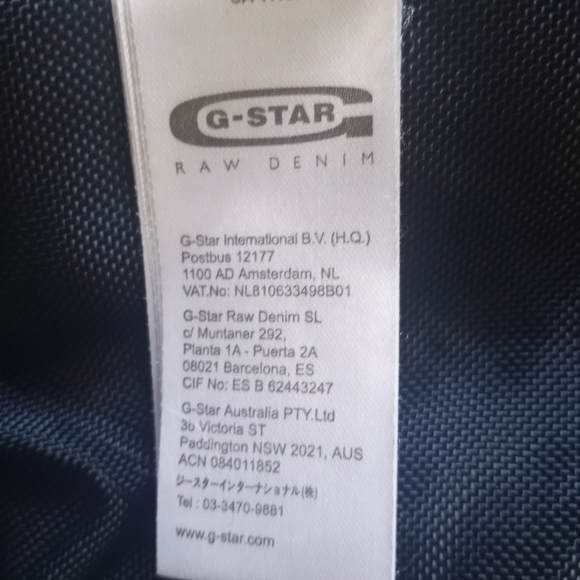 G Star Raw Denim Wool Blend Military Utility Belted Zip Up Vest - Picture 13 of 14